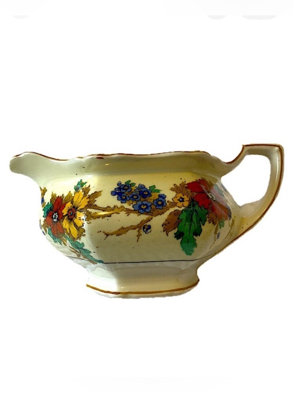 Gravy Boat, John Maddock & Sons England, Royal Ivory “Minerva”